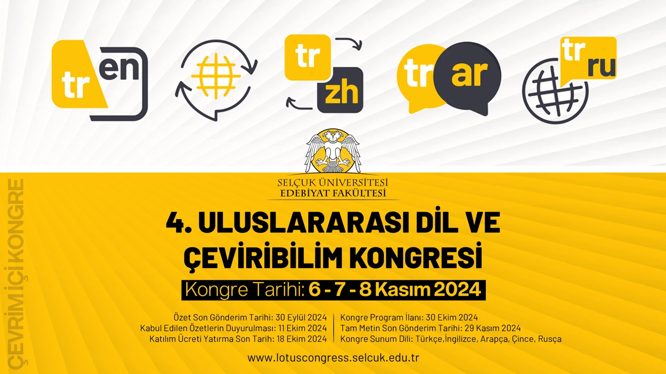 4. Uluslararası Dil ve Çeviribilim Kongresi